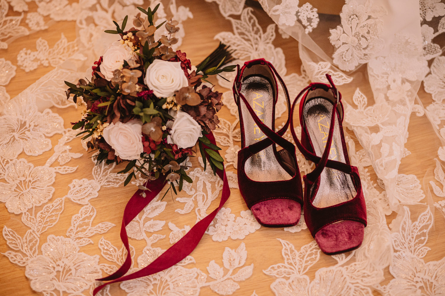 Velvet Bridal Shoes: Trends for this Winter  AZAREY SHOES