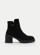 BOTÍN NEGRO CON TACÓN BLOQUE Y SUELA TRACK AZAREY