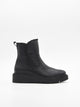 FLAT BLACK NYREX LEATHER BOOT