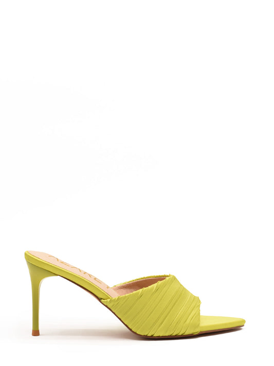 Lime slingback sandal