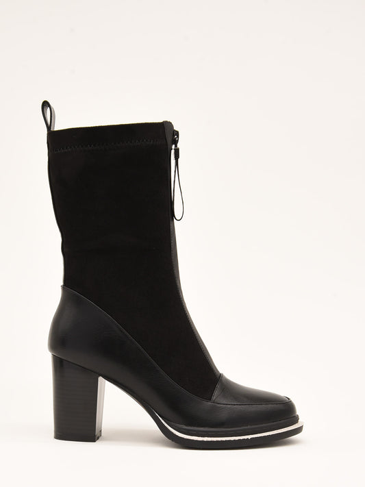 Azarey High Black Boot