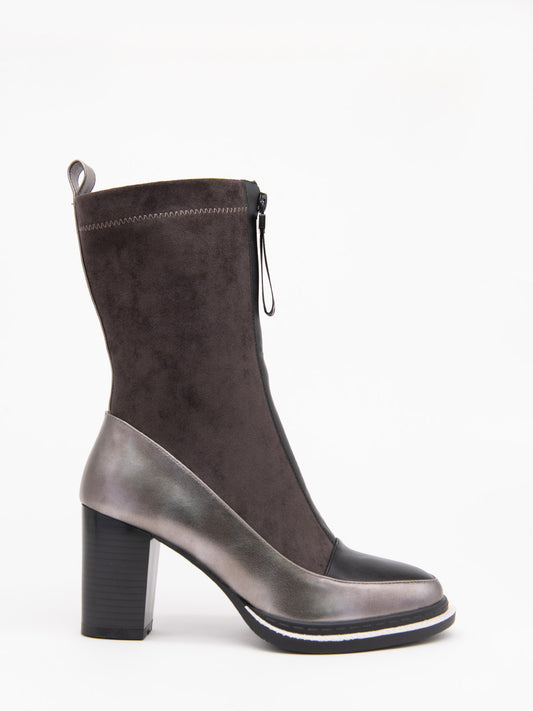 Azarey High Grey Boot