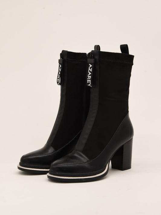 Azarey High Black Boot