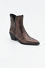 Stivale Cowboy Metallico Bronzo