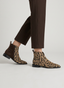 BOTÍN LEOPARDO  CON TACHAS Y PUNTA FINA