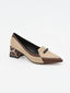Zapato de tacón Marrón Beige