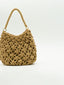 Bolso Marrón Trenzado