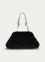 BOLSO CLUTCH NEGRO FIESTA ASA STRASS
