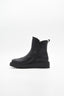 BOTÍN PLANO NEGRO DE PIEL DE NYREX