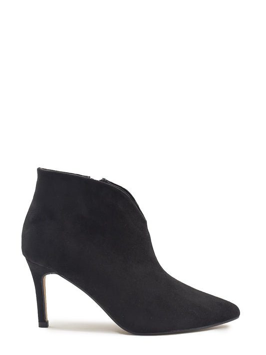 Thin heel ankle boots in black